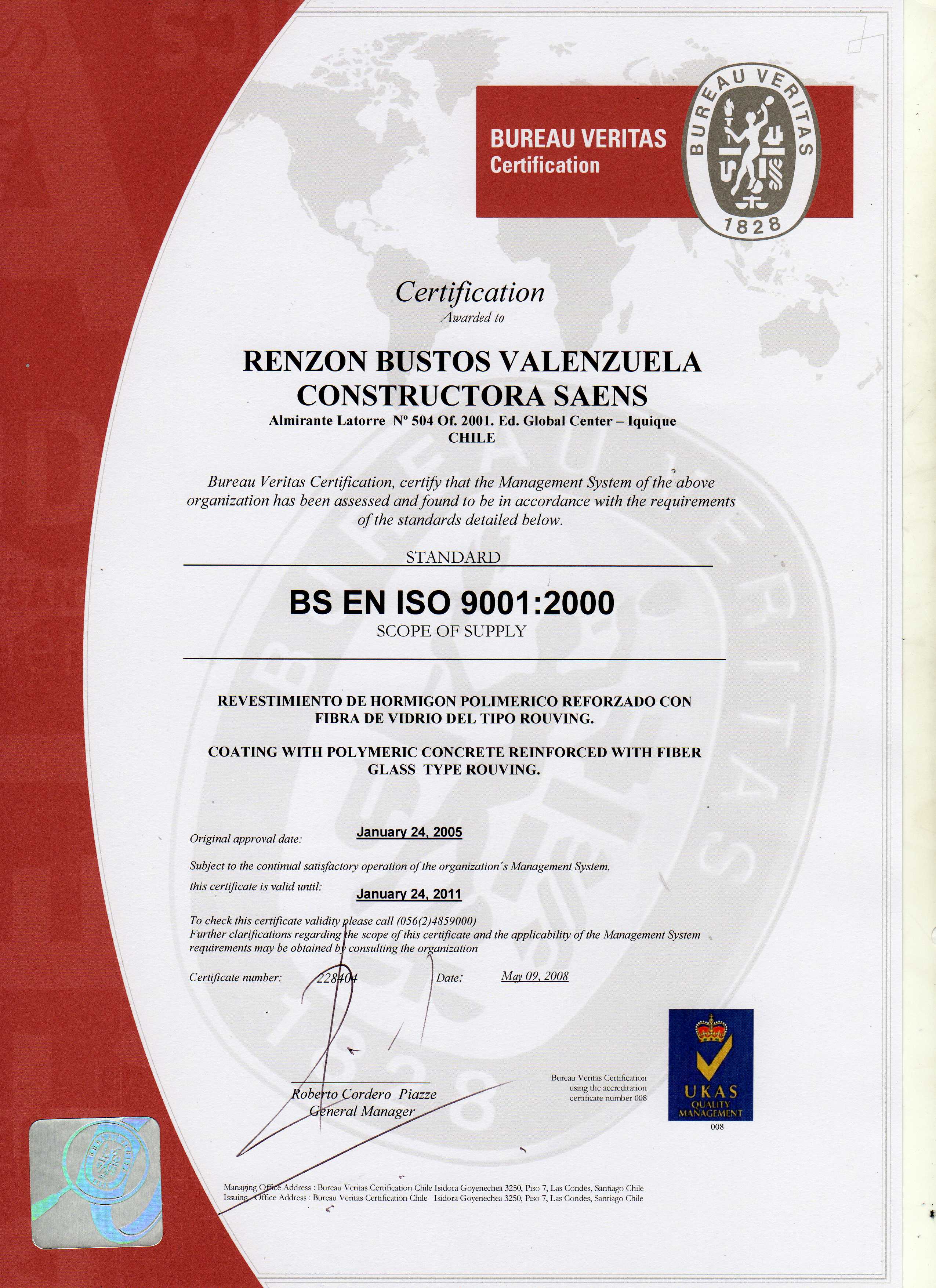 ISO 9000 2001